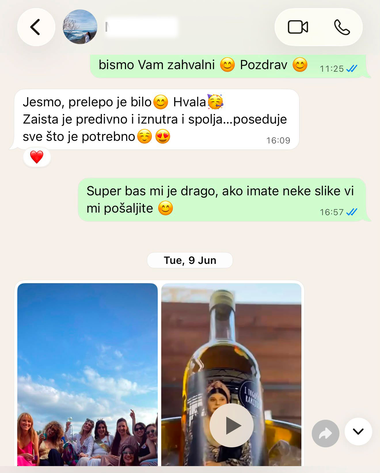 Poruka gošće da je Flotador predivan iznutra i spolja i da ima sve što je potrebno